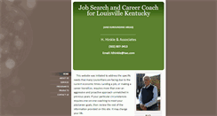 Desktop Screenshot of jobsearchandcareercoachlouisville.com